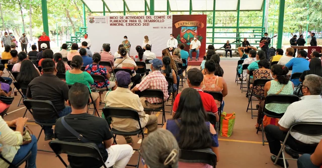 AYUNTAMIENTO DE TAPACHULA INICIA ACTIVIDADES DEL COPLADEM EJERCICIO 2021