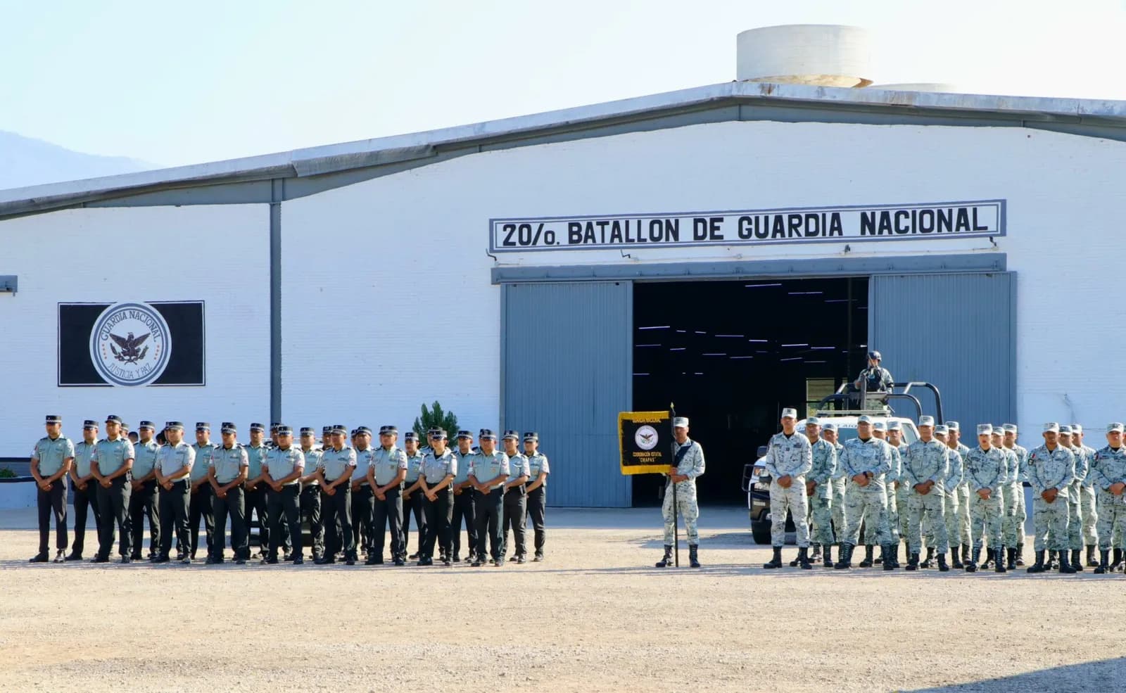 Atestigua Rutilio Escandón toma de protesta del nuevo coordinador de la Guardia Nacional en Chiapas