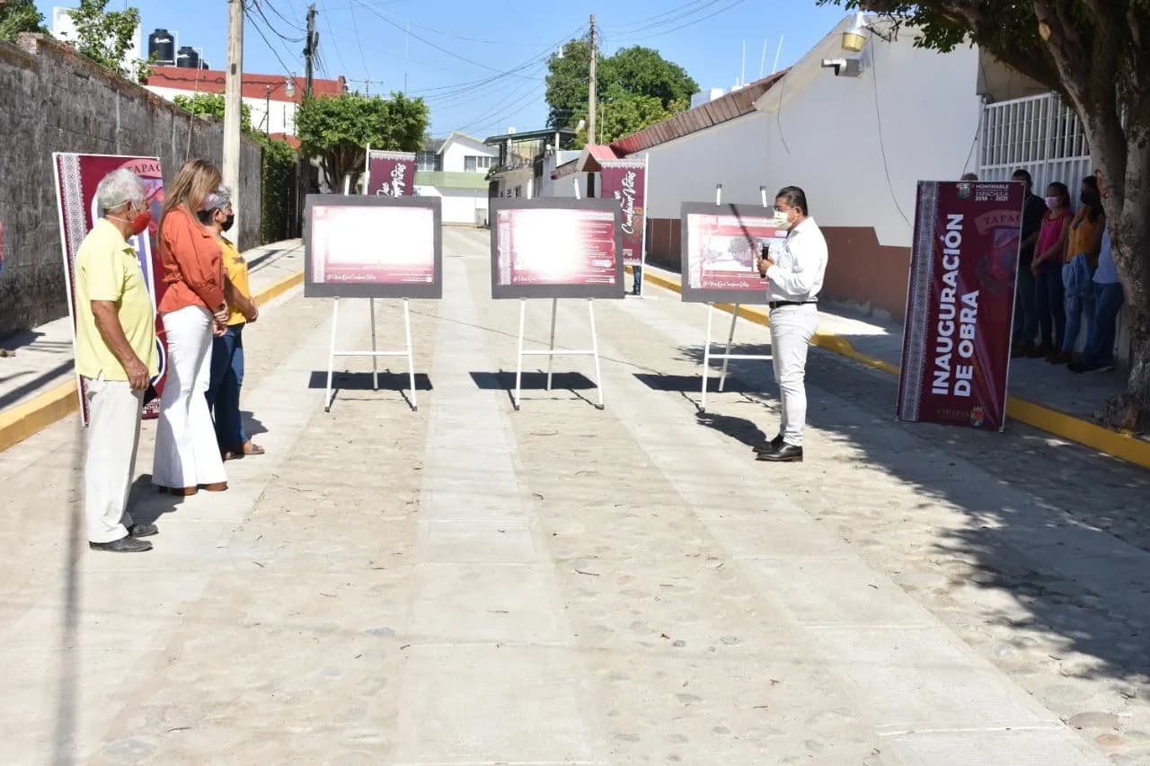 CON CALLES NUEVAS SE LOGRA MEJOR INTERCONEXIÓN AL NOR-ORIENTE DE TAPACHULA
