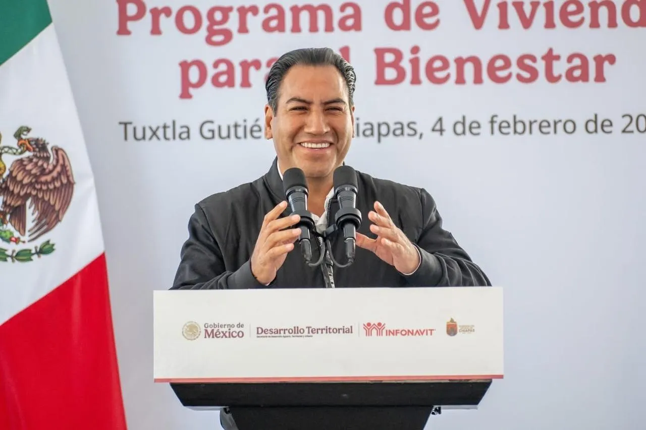 Eduardo Ramírez agradece a la presidenta Claudia Sheinbaum por la entrega de viviendas a familias de Chiapas