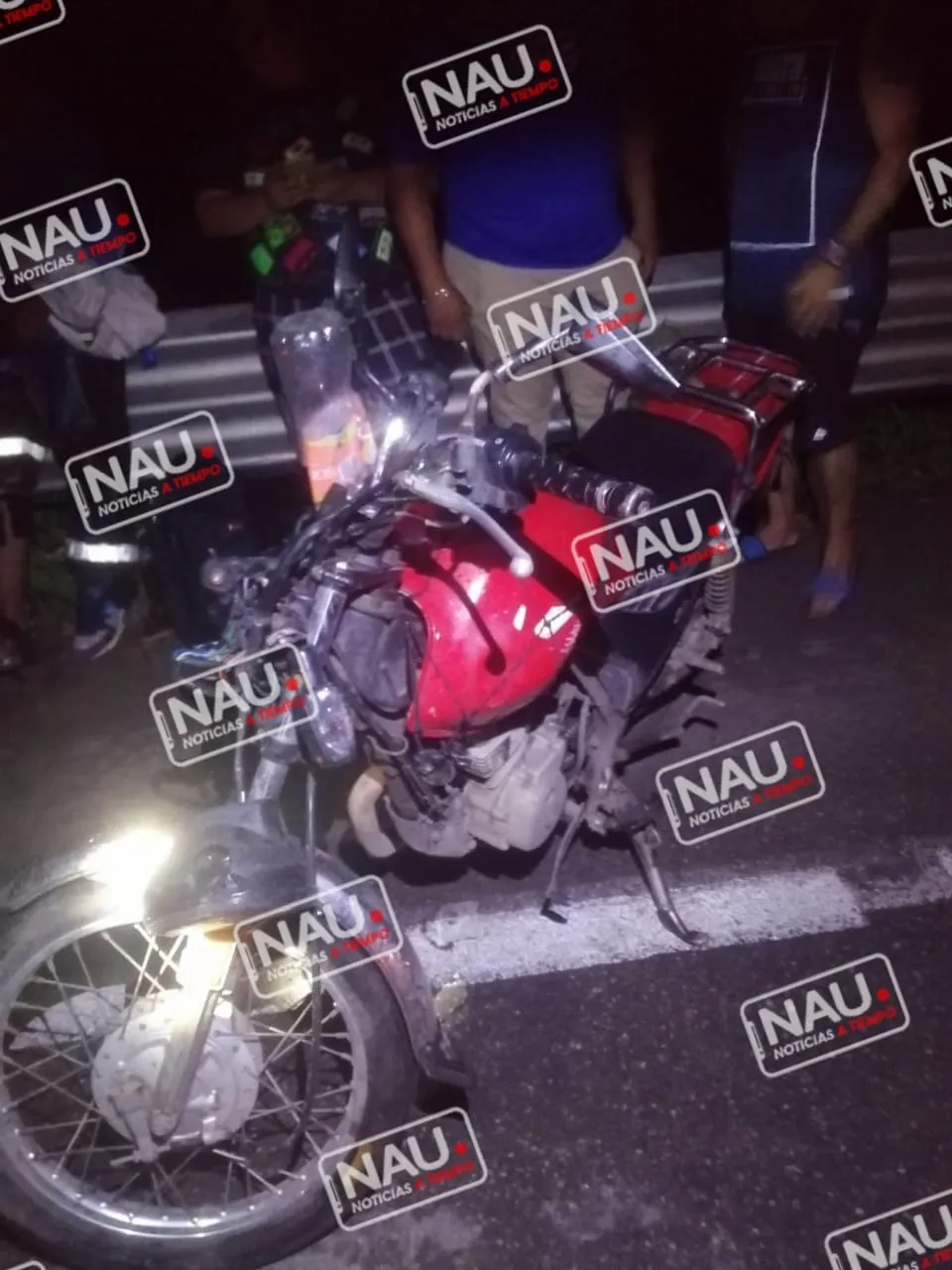 Un lesionado deja accidente.