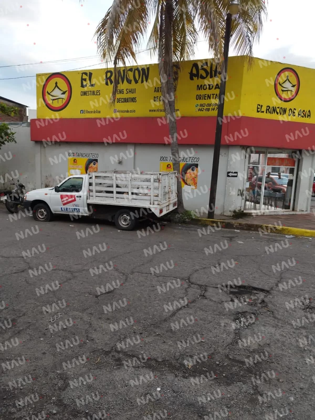 Asaltan la tienda El Rincón de Asia