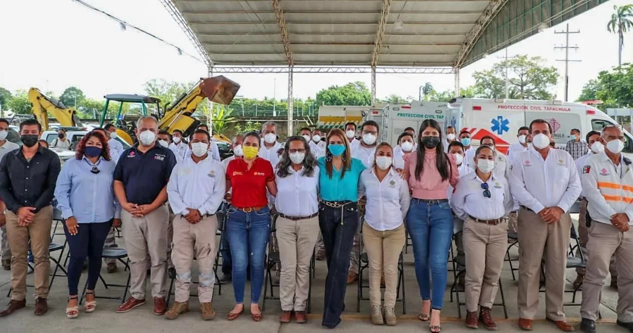 ROSY URBINA PONE EN MARCHA BRIGADA DE SALUD PARA ELEMENTOS DE PROTECCIÓN CIVIL MUNICIPAL