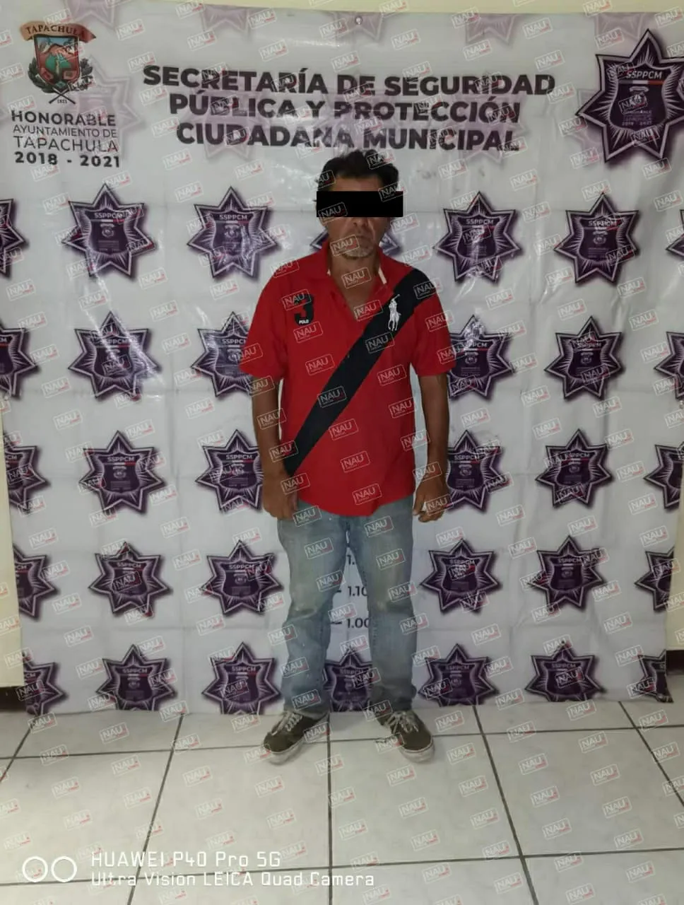 Detienen a sujeto que entró a robar a una casa.