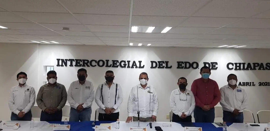 Por primera vez en Chiapas, gremio intercolegial de la construcción se involucra en obras públicas del Estado