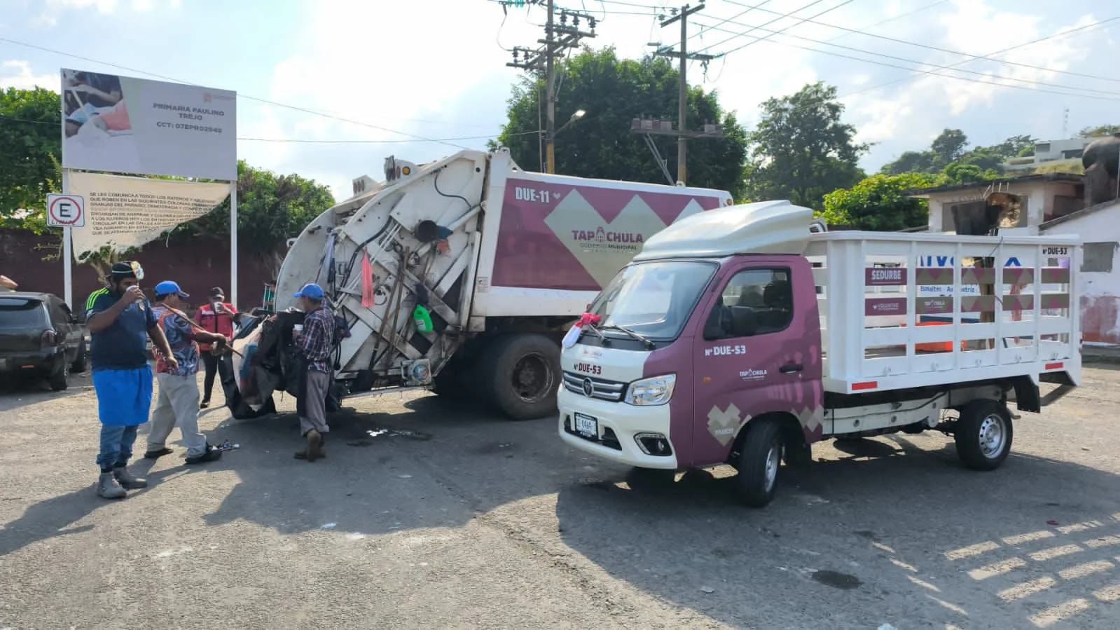 SEDURBE Tapachula redobla esfuerzos en recolección de basura