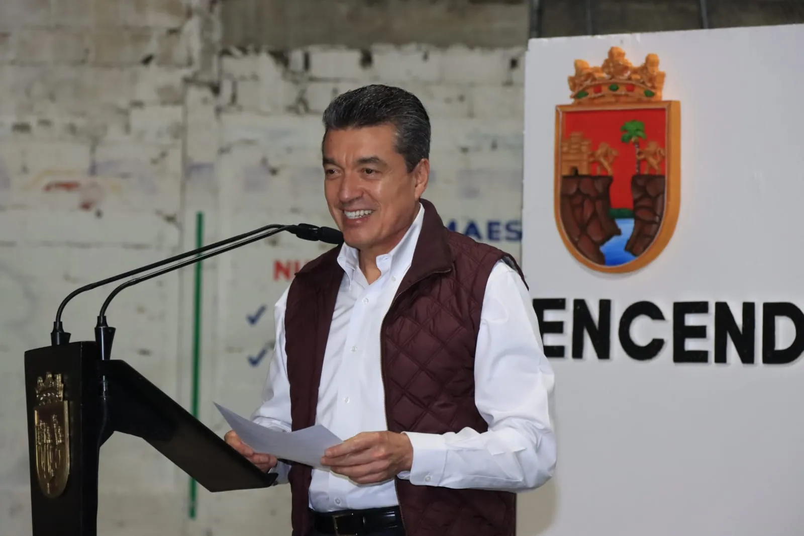 Encabeza Rutilio Escandón encendido de la luminaria número 36 mil en Tuxtla Gutiérrez