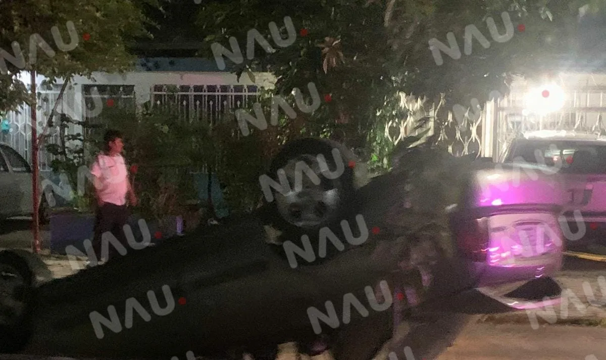Localizan vehículo volcado en la central oriente