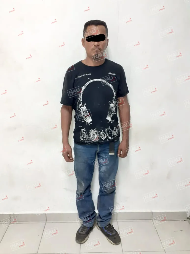 Detienen a sujeto que golpeó a su pareja