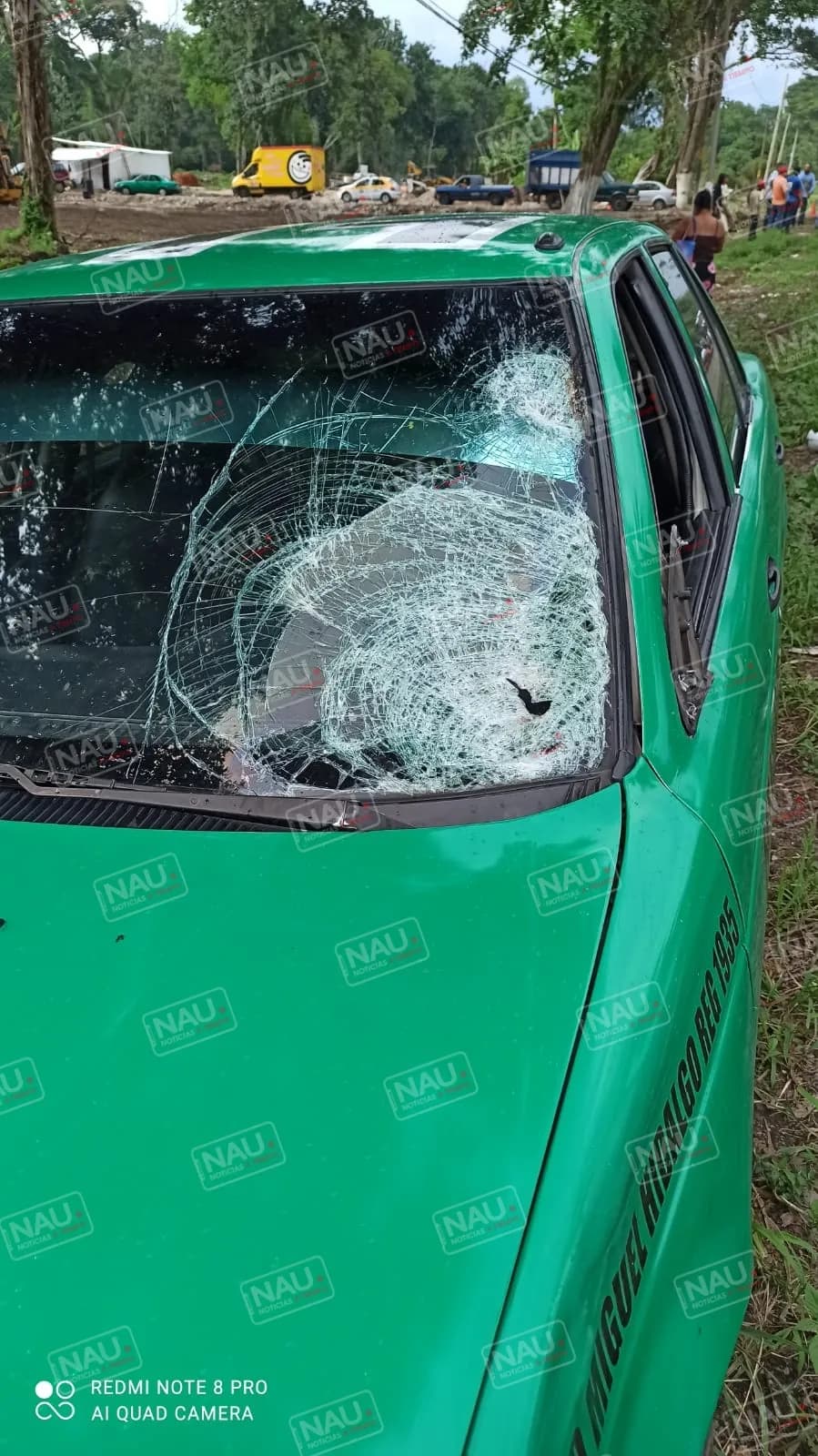Taxista atropella a una persona