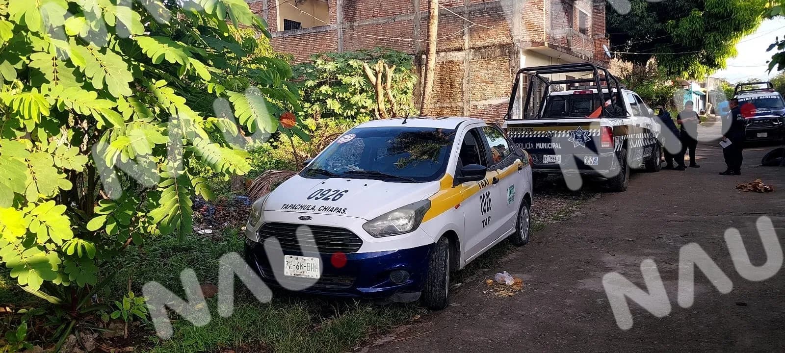 Localizan taxi robado con Violencia