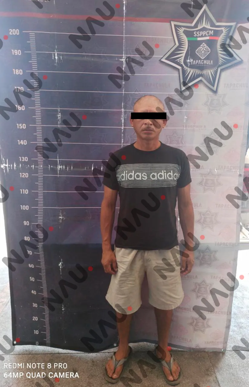 Detienen a sujeto por golpear a su mamá