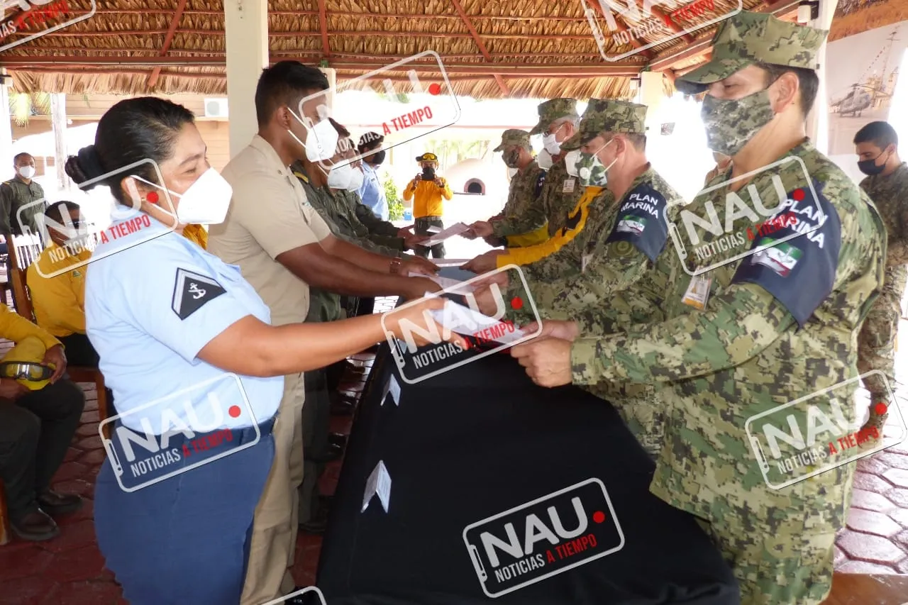 Culminan cursos de capacitación para elementos de la Armada de México
