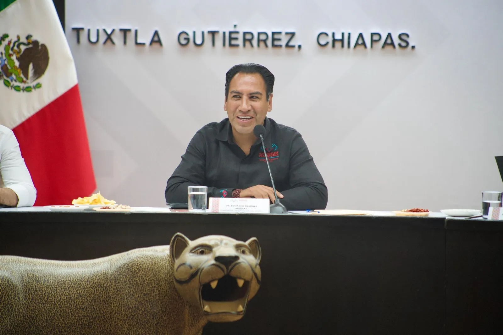 Eduardo Ramírez encabeza reunión de evaluación con integrantes del Gabinete Legal