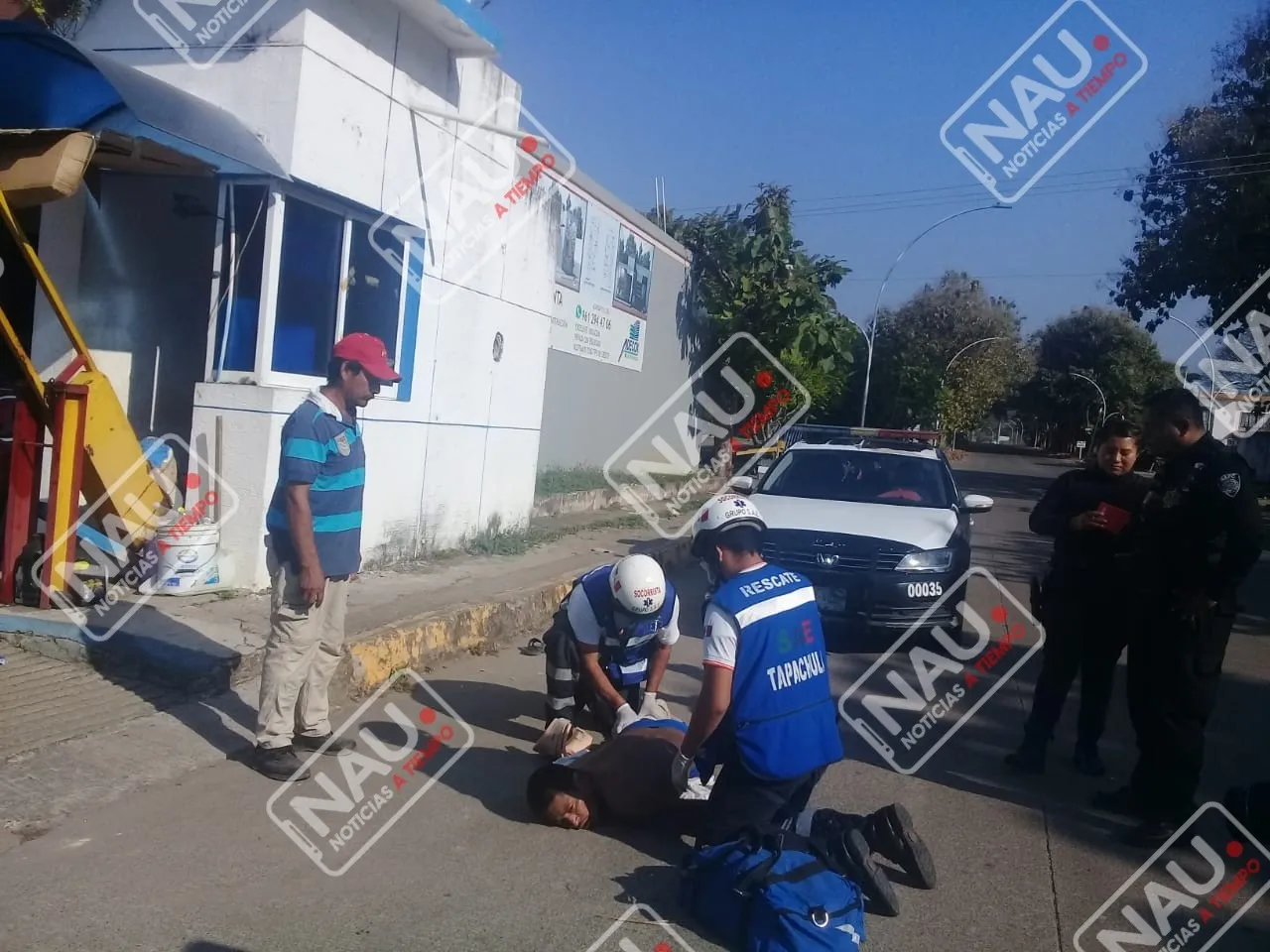 En asalto lo lesionaron
