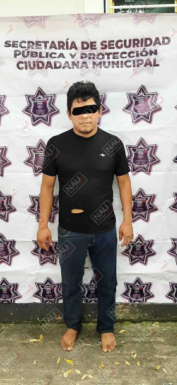 Detenido con marihuana
