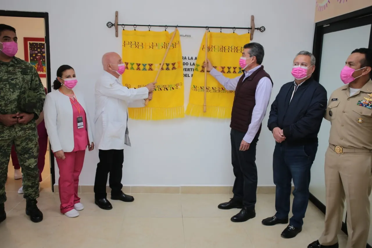 En SCLC, Rutilio Escandón inaugura Clínica para la Atención de Parto Humanizado, tercera en Chiapas