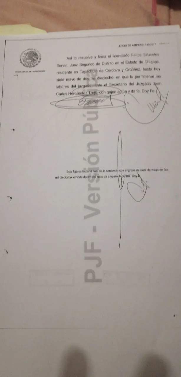 FGJE debe aplicar la ley contra Joaquín Morales por la falsificación de documentos y firmas