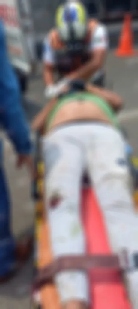 Motociclistas chocaron en el libramiento