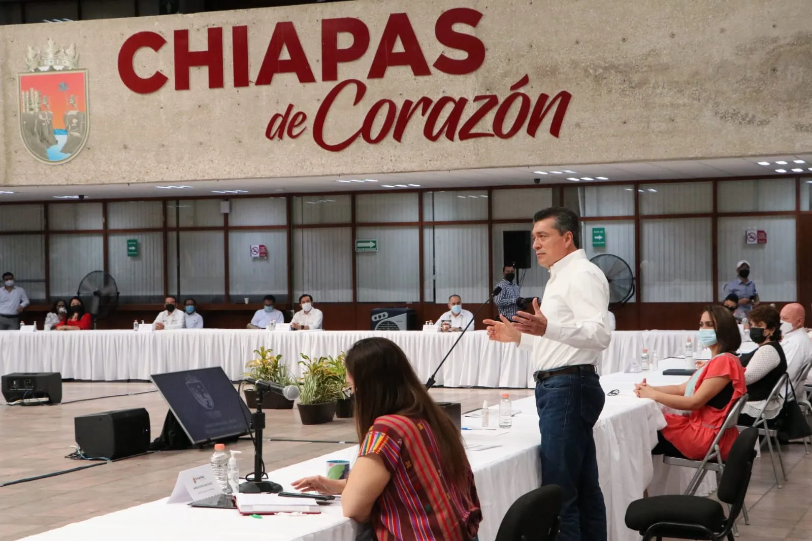 Rutilio Escandón exhorta a la población a mantener medidas preventivas ante la temporada de lluvias