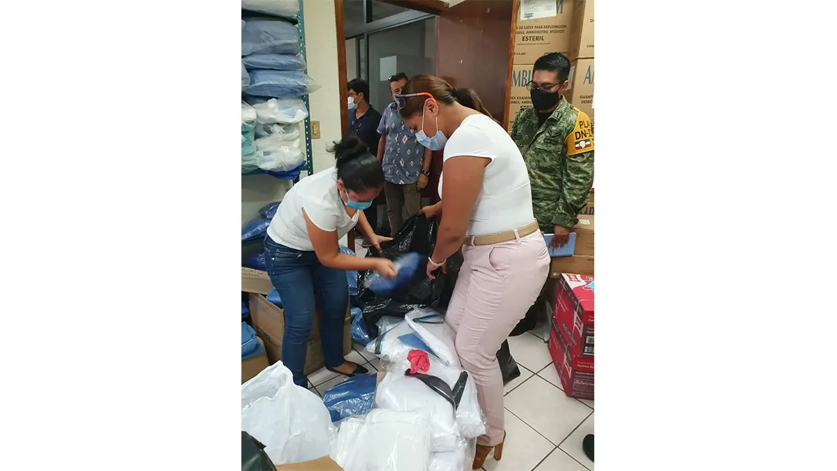 Entregan Material Y Equipo A Clínica Covid-19 De Tapachula
