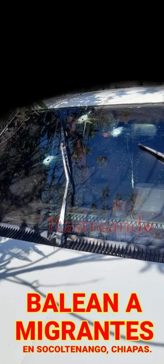 Balean a migrantes en Socoltenango.