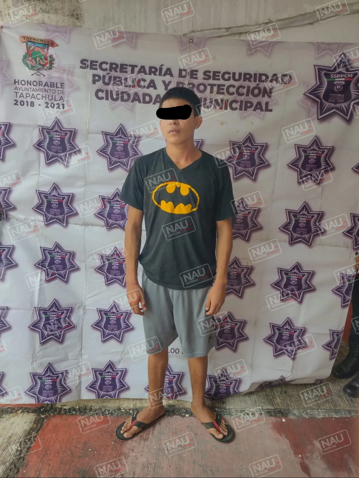 Detienen a sujeto por golpear a su pareja