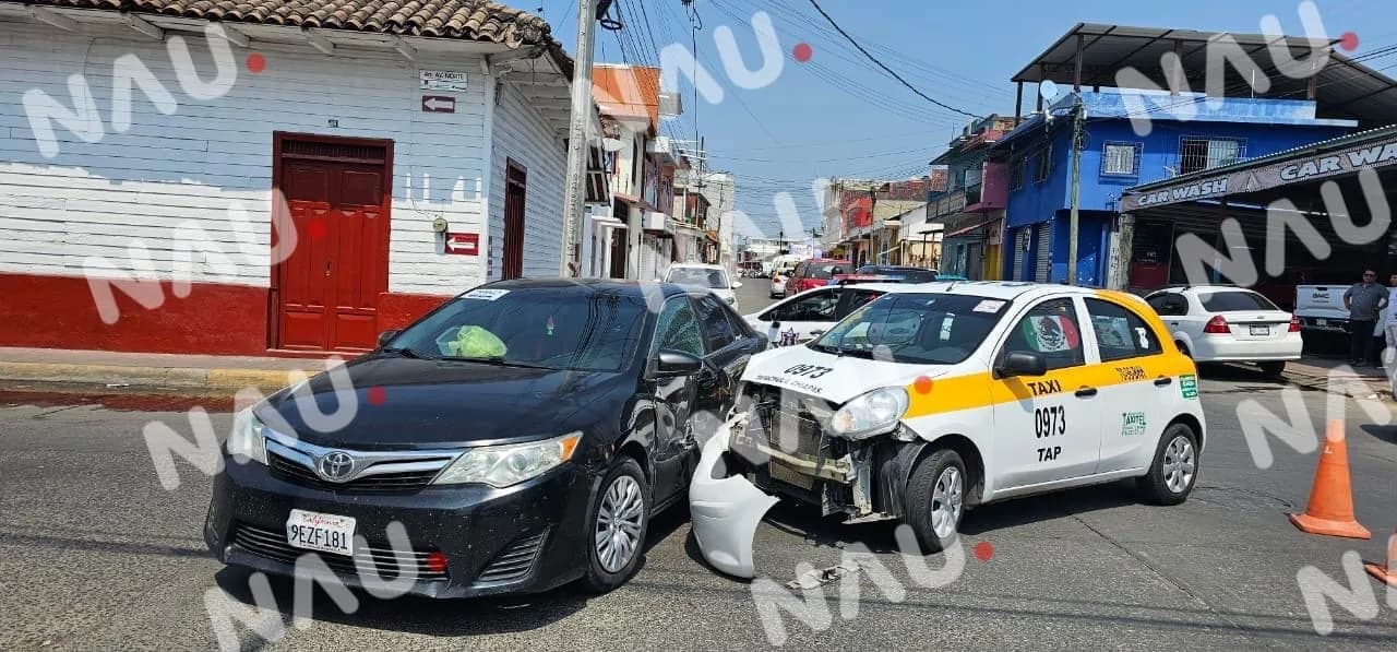 Solo Daños Materiales Deja Accidente en Tapachula