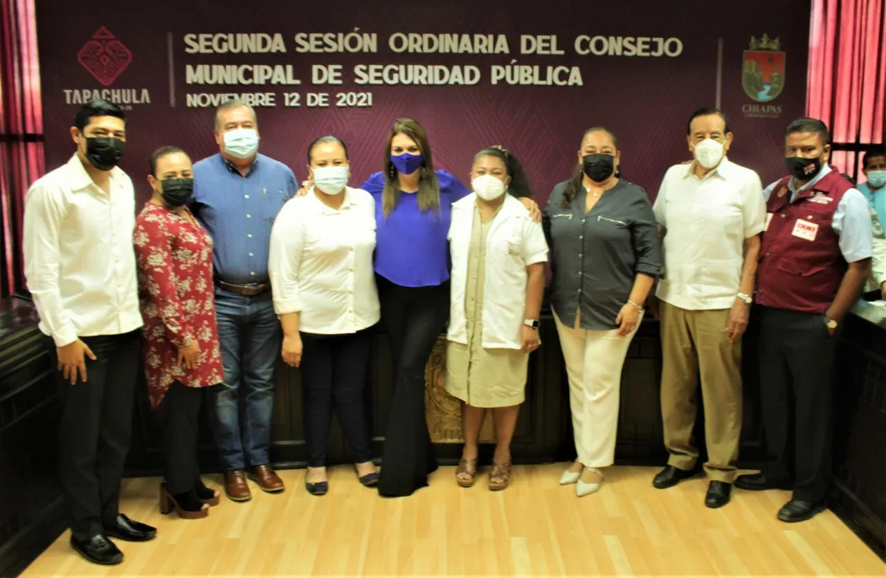 INTEGRAN COMISIONES DEL CONSEJO MUNICIPAL DE SEGURIDAD PÚBLICA