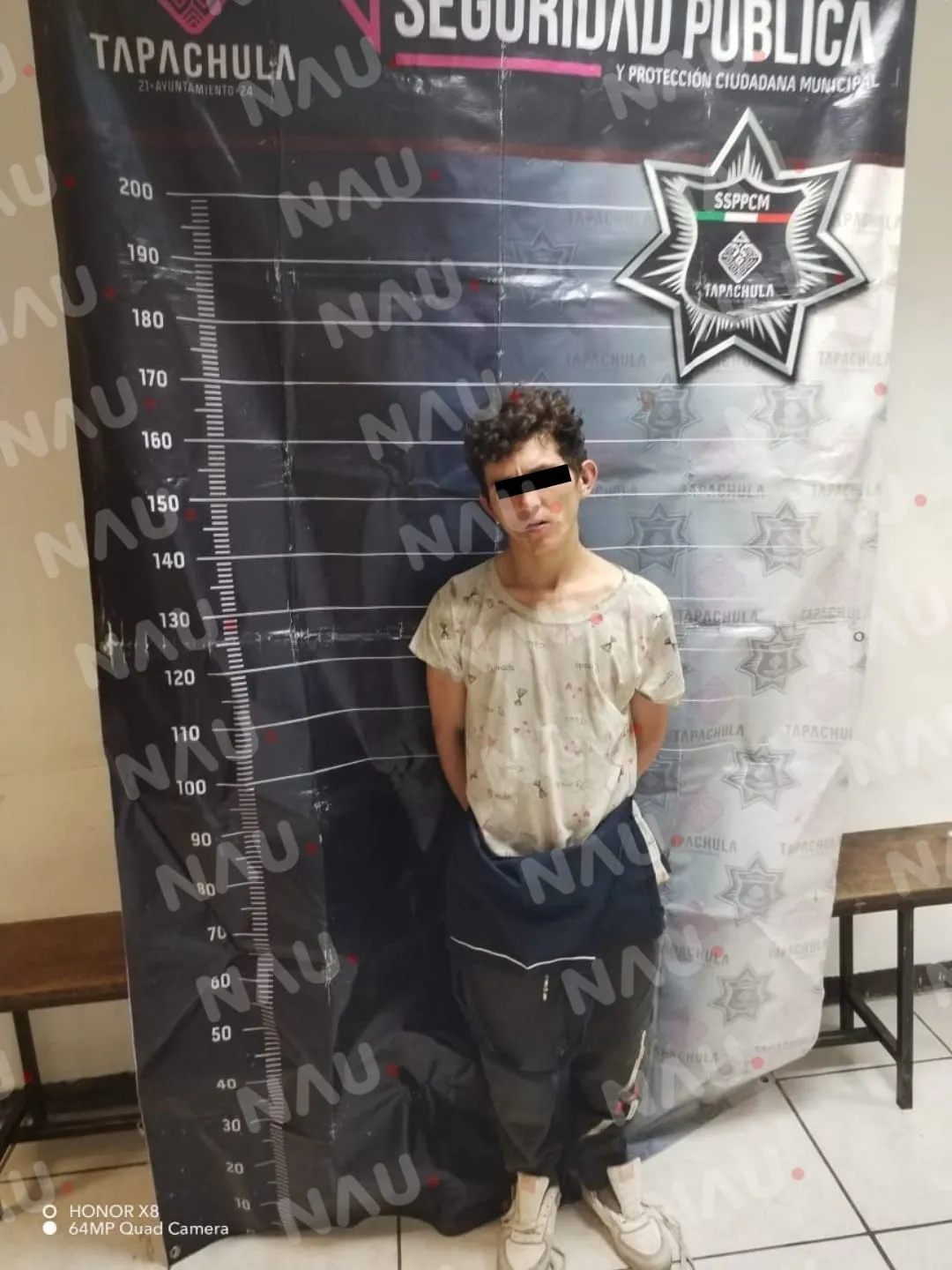 Detiene SPM a hondureño acusado de allanamiento de domicilio