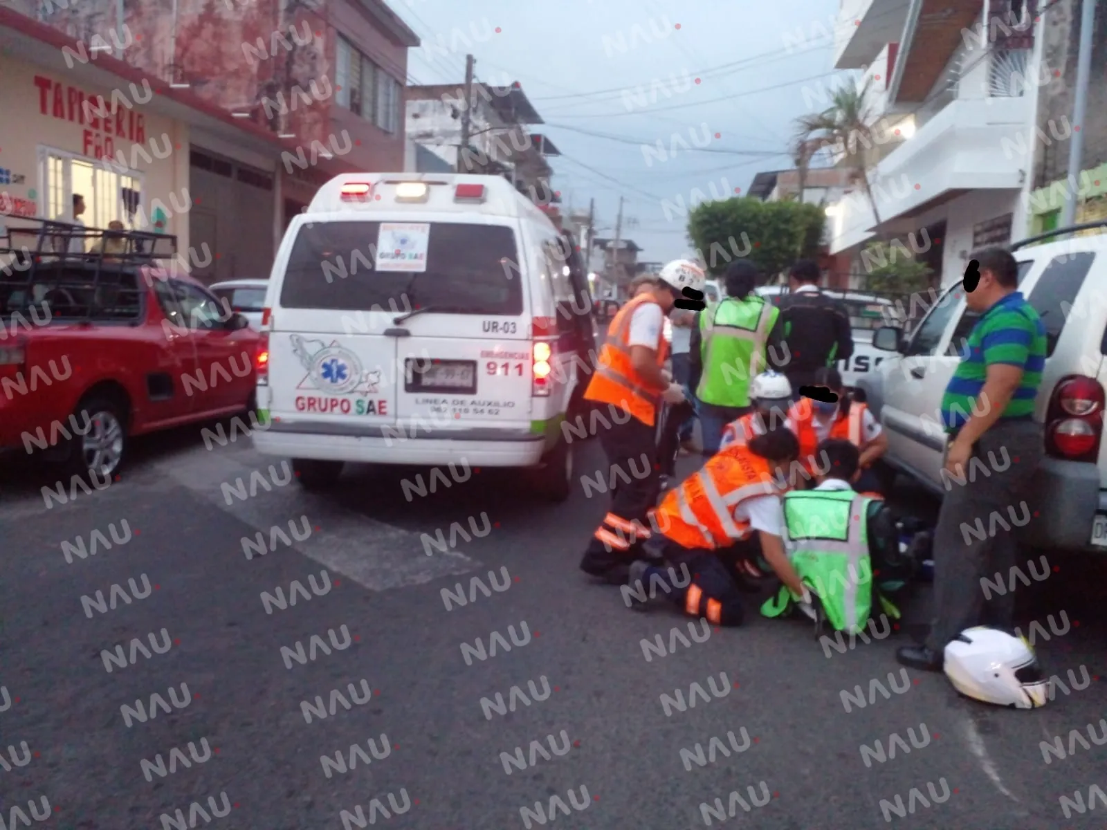Motocilista Lesionado