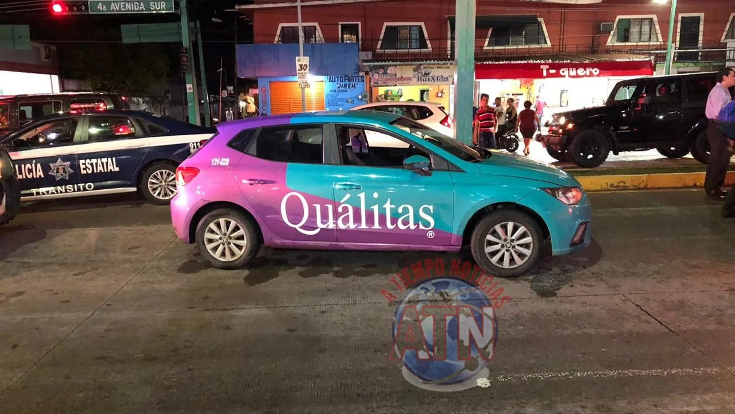 Joven fue atropellada