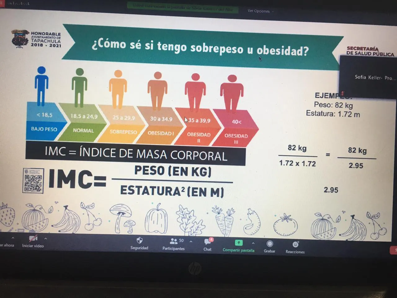 CON TERCERA REUNIÓN VIRTUAL CIERRAN CICLO DE CONFERENCIAS DENOMINADAS “ RECUPERÁNDOME DEL COVID”