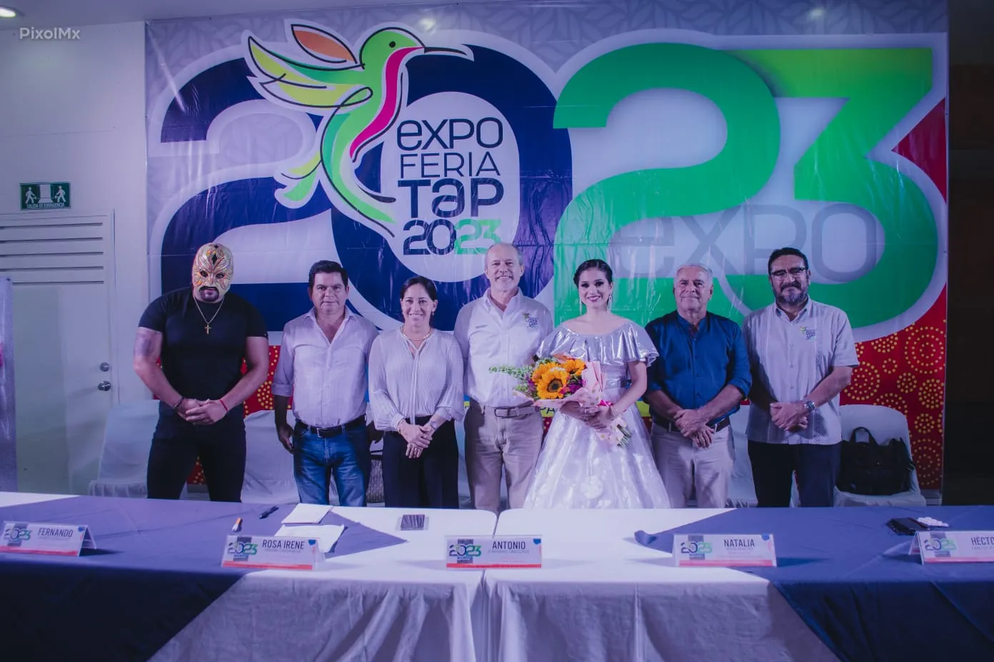 PRESENTAN A NATALIA I, REINA DE LA EXPO FERIA INTERNACIONAL TAPACHULA 2023