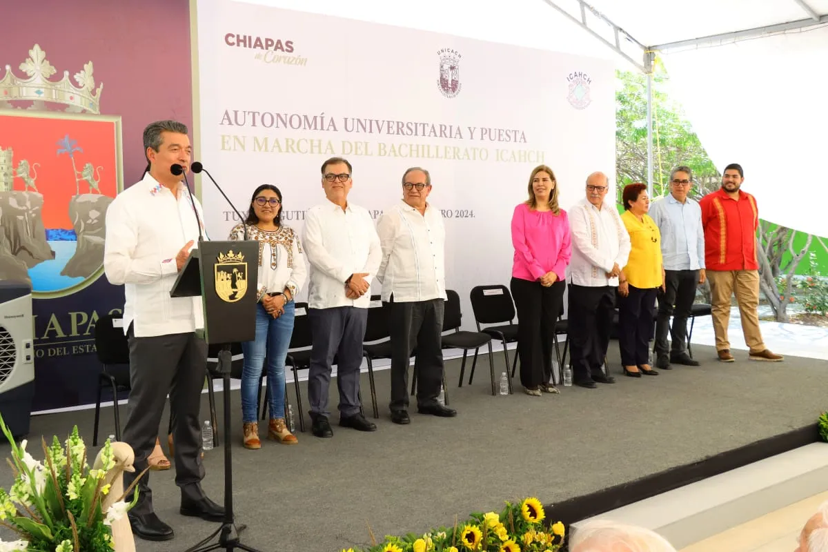 Destaca Rutilio Escandón implementación del Sistema de Bachillerato en la Unicach