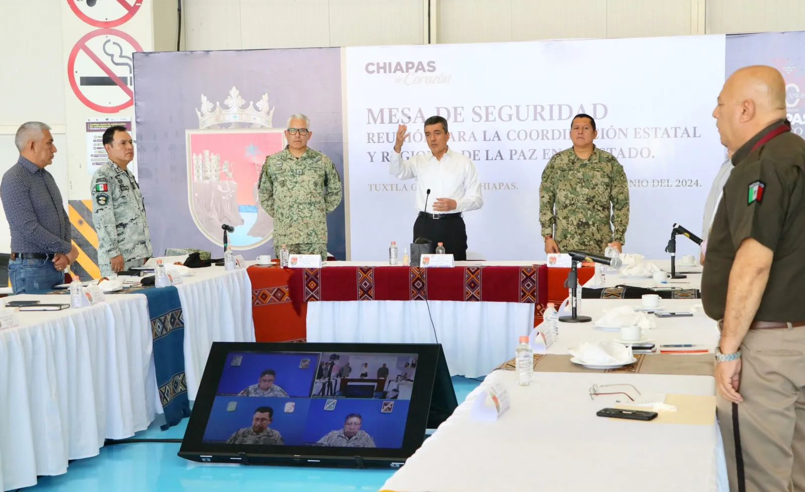 En Tila hay garantías de seguridad para sus habitantes: Rutilio Escandón