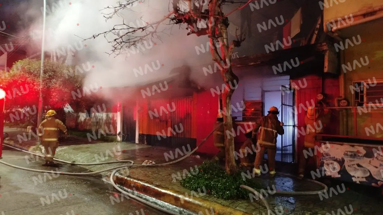 Protección Civil de Tapachula Atiende Incendio en Casa Habitación