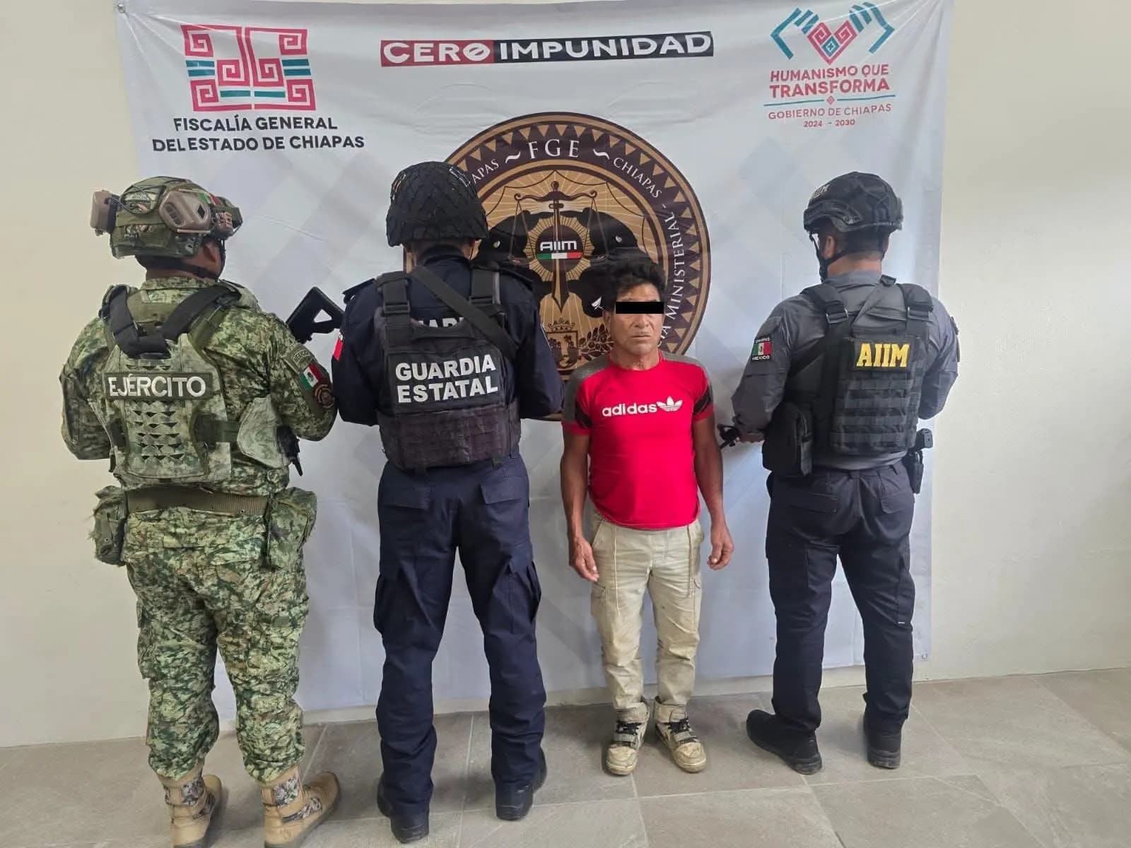 VINCULAN A PROCESO A PRESUNTO RESPONSABLE DE PEDERASTIA EN FRONTERA COMALAPA