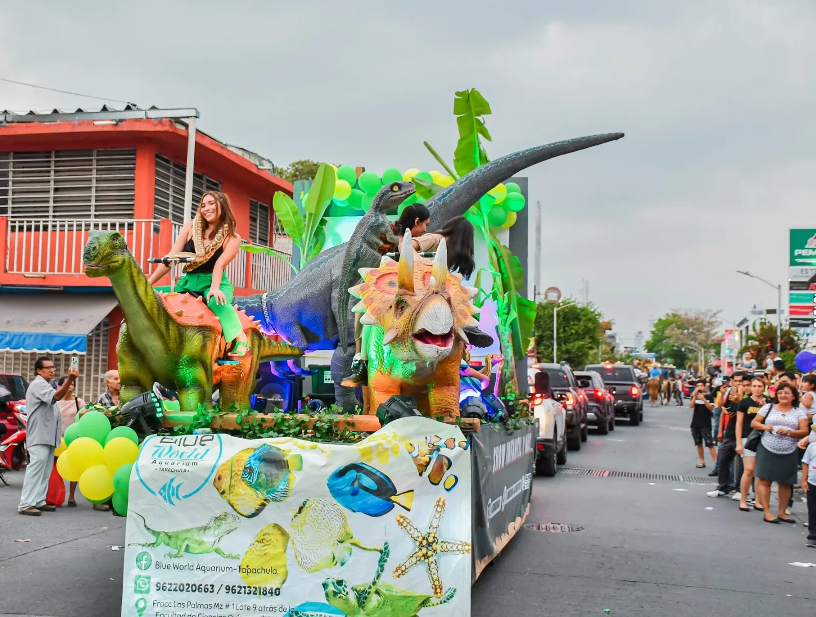 TODO LISTO PARA EL DESFILE DE LA EXPO FERIA TAPACHULA 2024.
