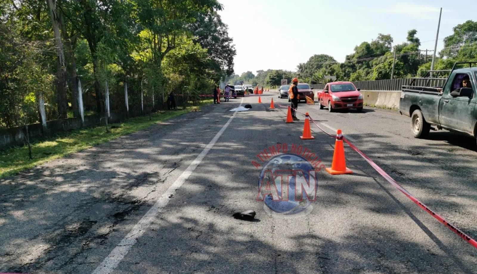 Muere atropellado en la carretera costera