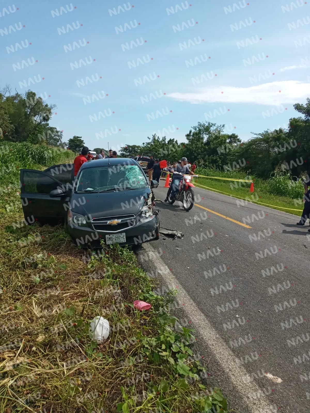 Muere motociclista en Suchiate