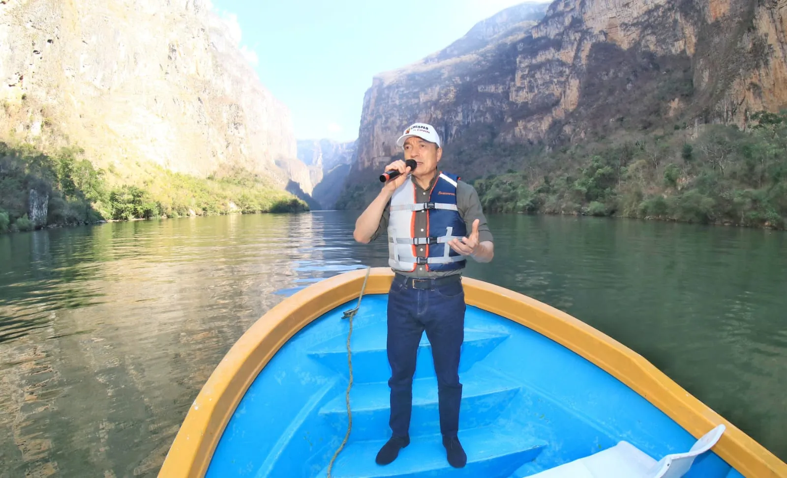 Cañón del Sumidero se mantiene seguro, limpio y navegable, gracias al esfuerzo conjunto