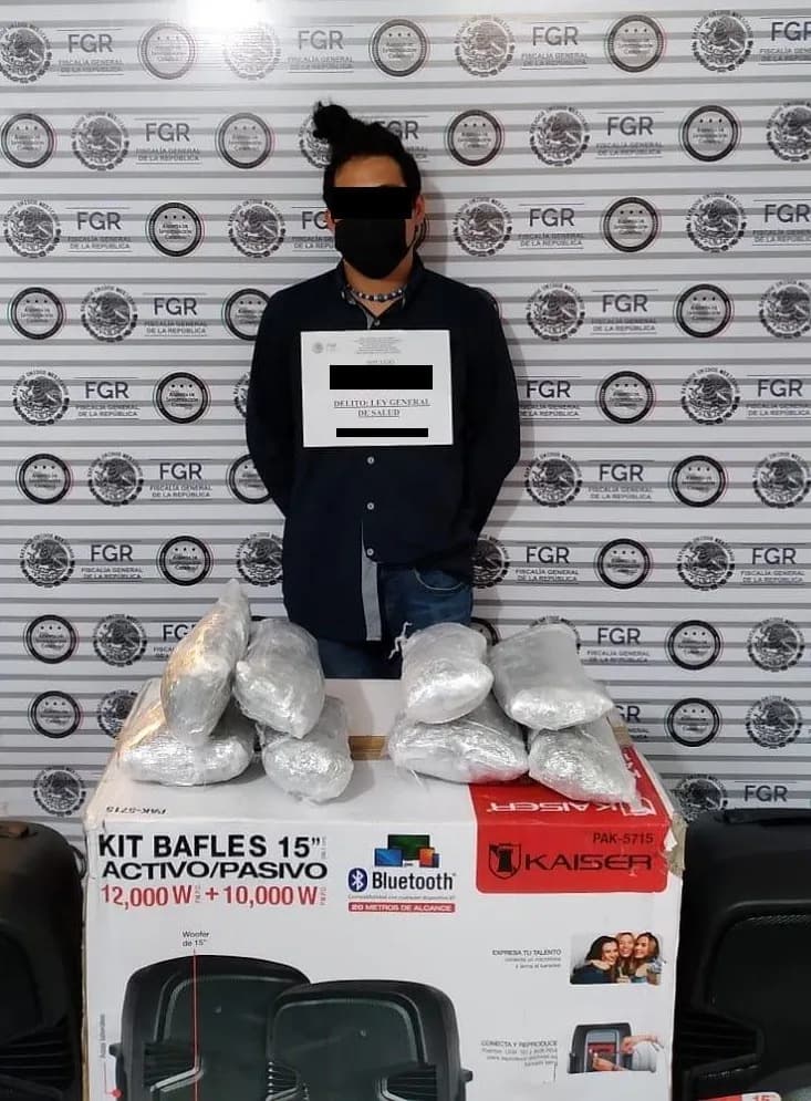 FGR INICIA INVESTIGACIÓN POR EL ASEGURAMIENTO DE UNA PERSONA Y DROGA