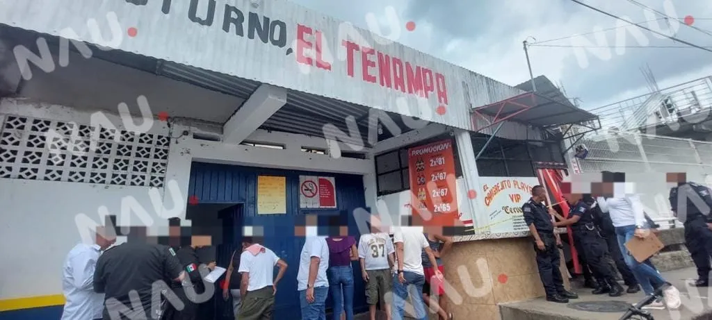 Muere cargador en el bar ” El Cangrejito Playero” del centro de Tapachula