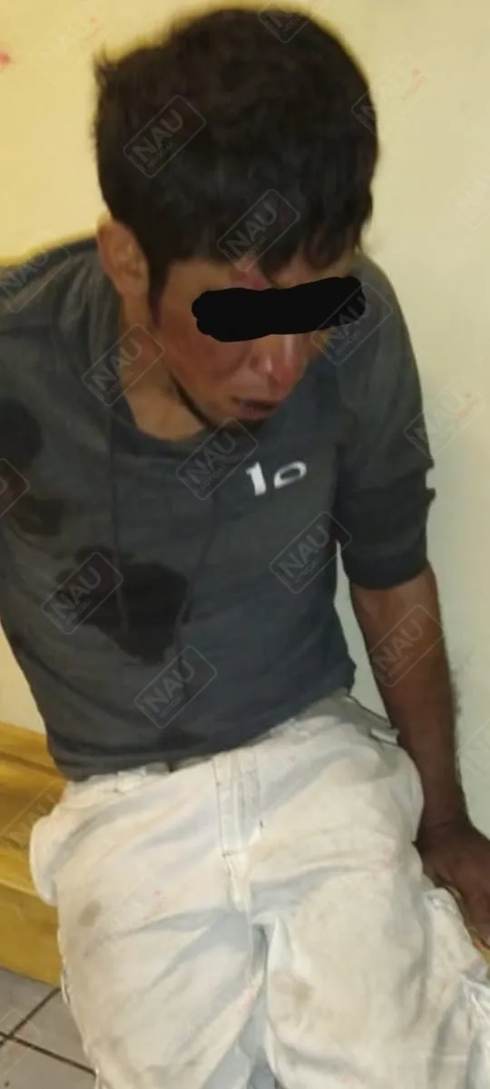 Detenido y golpeado por entrar a robar a una casa