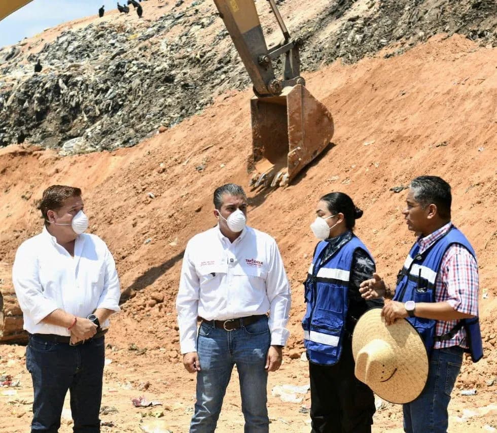 Continúa la transformación del relleno sanitario en Tapachula: Yamil Melgar
