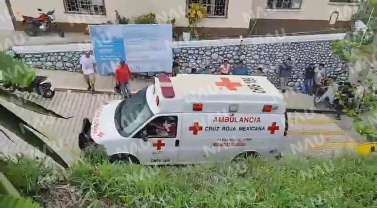 Accidente en Tapachula deja dos personas lesionadas