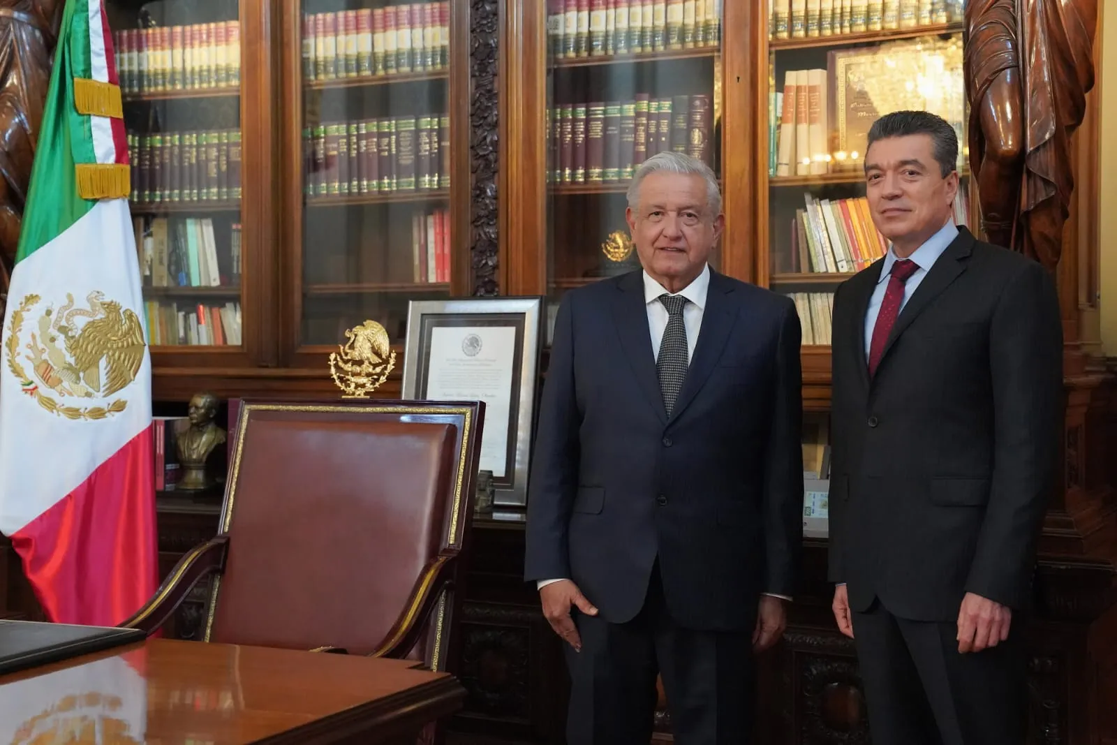 AMLO y Rutilio Escandón suman esfuerzos para consolidar proyectos en Chiapas