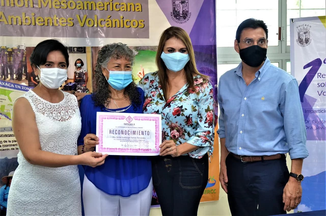 ASISTE ROSY URBINA A PRIMERA REUNIÓN MESOAMERICANA DE AMBIENTES VOLCÁNICOS