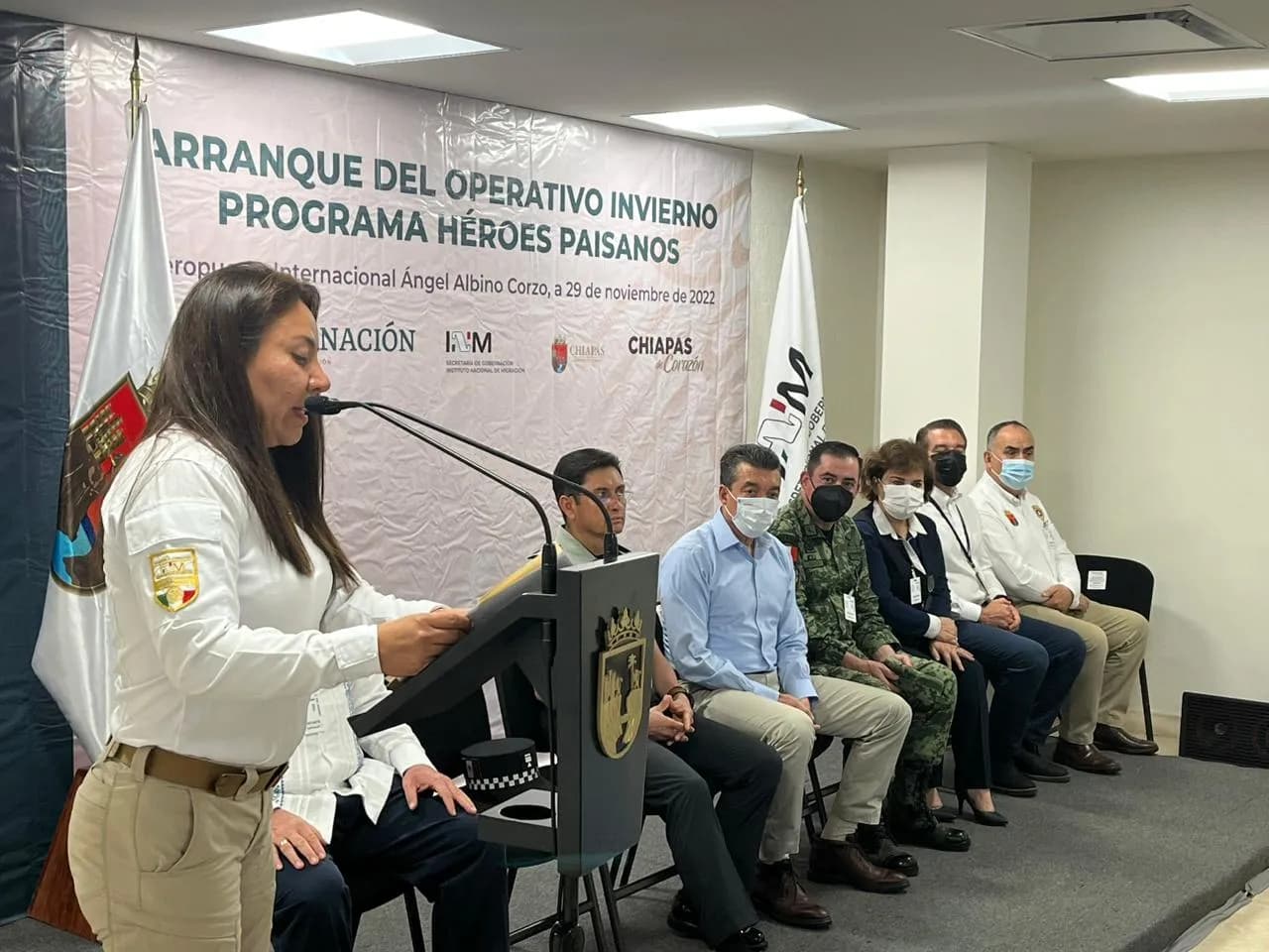 INM y Gobierno de Chiapas, ponen en marcha programa héroes paisanos